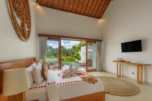 Keliki House | The Surana Villas Ubud with Rice Field View