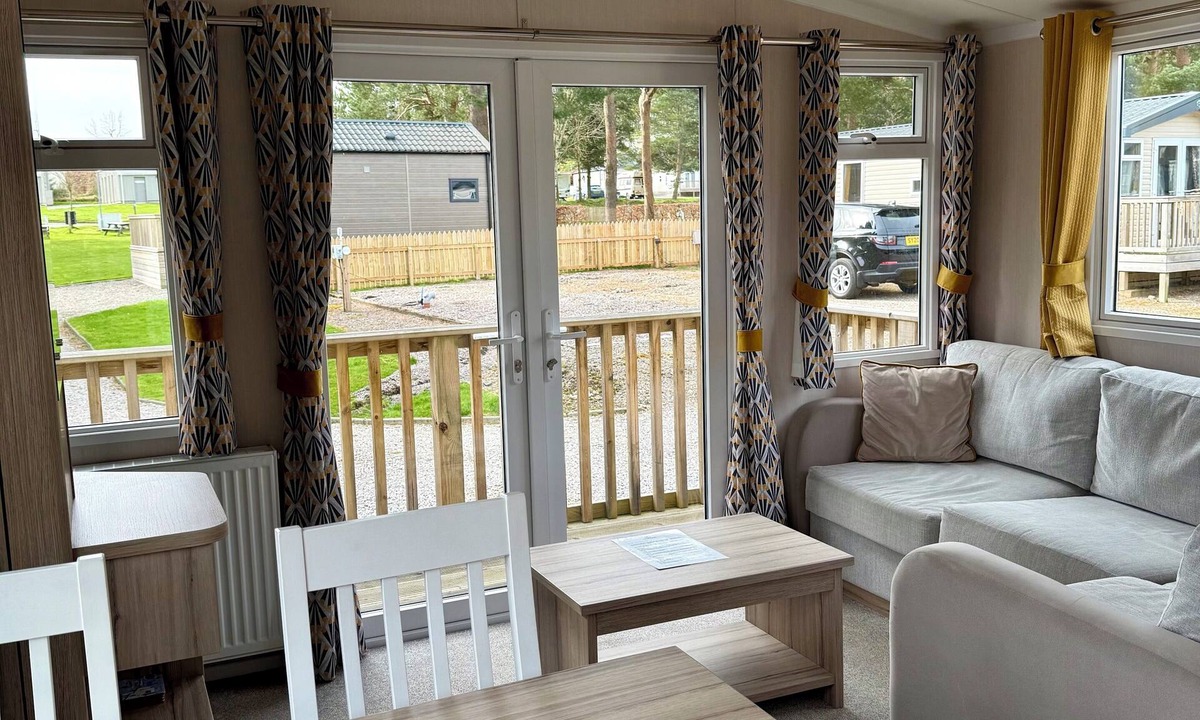 Aberlour House | The Trout Van - Beautiful, luxury static caravan