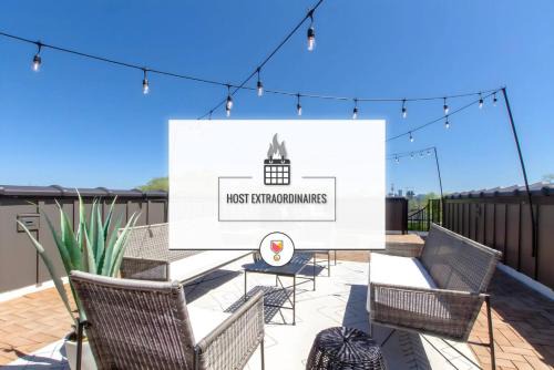 Hadley - Washington House | The Ultimate Double Rooftop Deck with Skyline Views