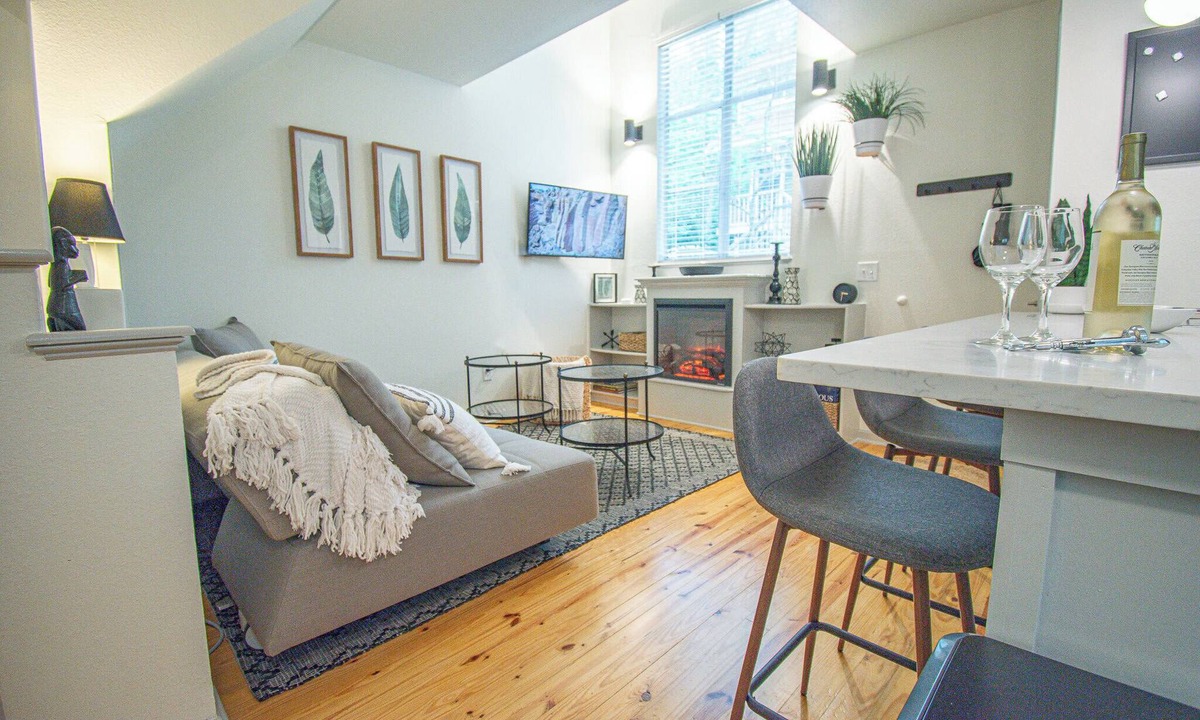 Fayetteville Apartment | The Wanderer - Walk To Downtown - On Bike Trail