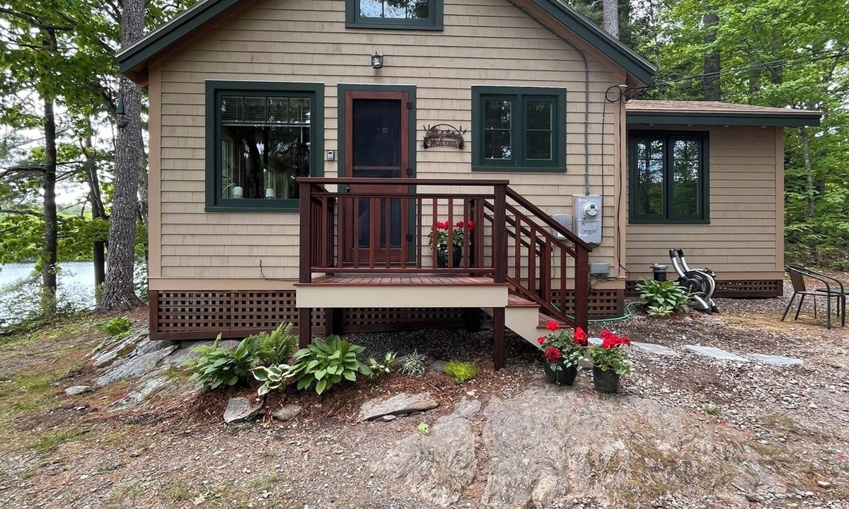 Lincolnville Cabin | The Wicked Cute Camp – on Norton Pond Near Camden & the Coast of Maine