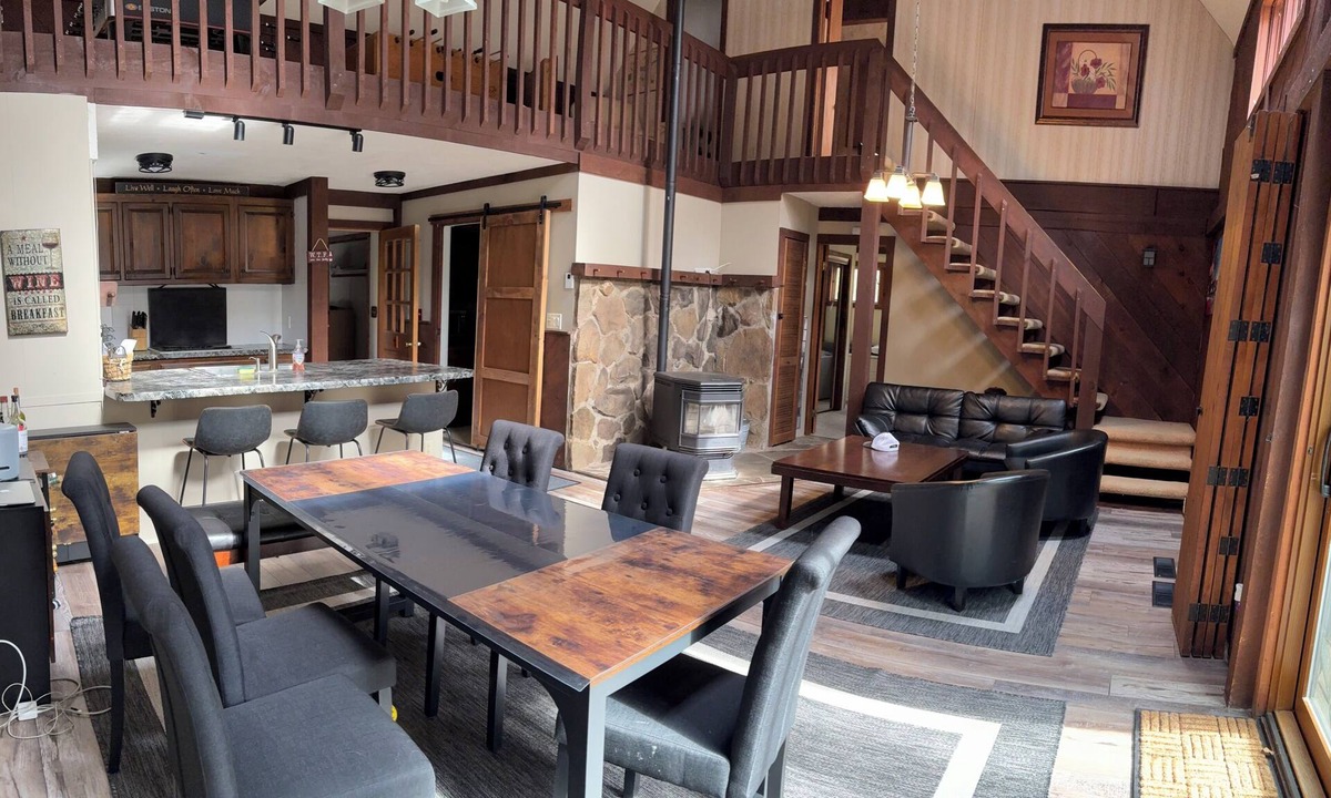 Hamlin House | This dramatic home Located inside THE HIDEOUT offers a unique layout