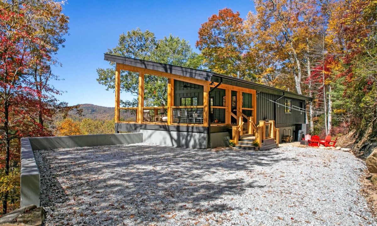 Cullowhee House | This is The Life - stunning mountain and lake view