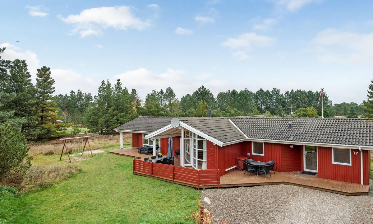 Rømø Kirkeby House | This vacation home is located in the quiet surroundings of Kromose.