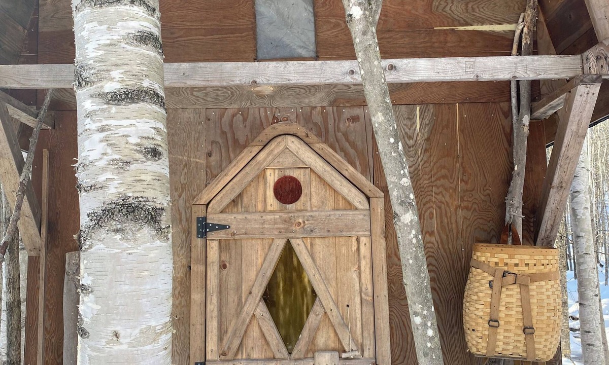 Lovell Cabin | This woods cabin is a true wilderness getaway. Get ready to commune with nature.