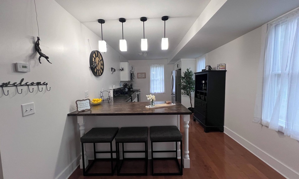 Dryden Apartment | Thoughtfully Restored Historic Bldg, Main St, Wilton, ME — ATV accessible