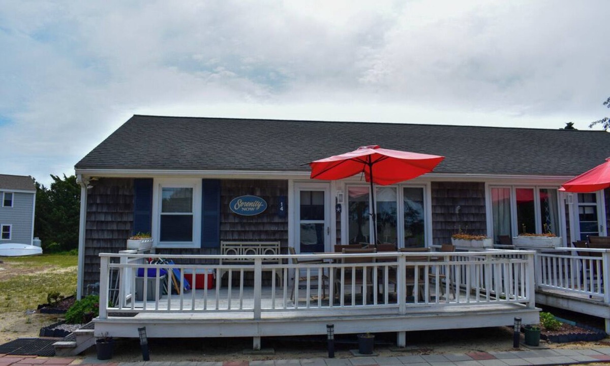 West Dennis House | Three bedroom duplex less than 500 ft to the shared/private beach