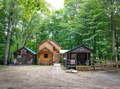 Warren House | Three Cabins - Pet Friendly & Hot Tub
