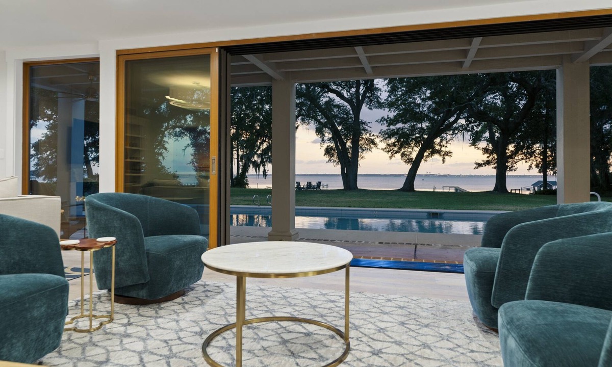 Southside House | Three Oaks Manor Pool Riverfront