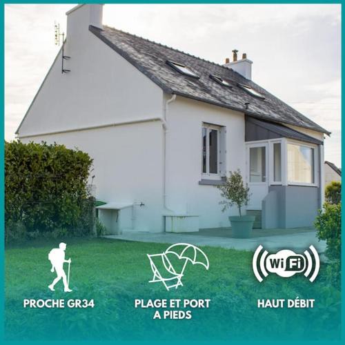 Morgat House | Ti Ar Mor/VUE MER/WIFI