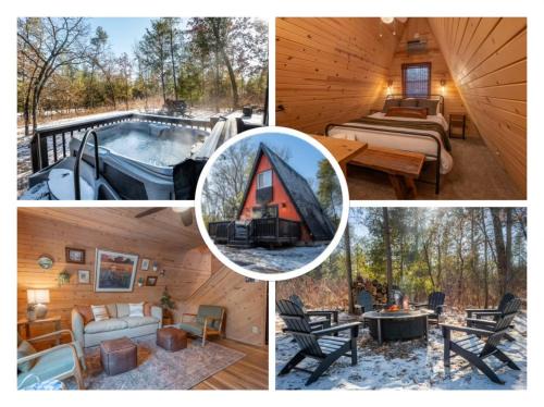 Friendship House | Timber Haven - Cozy A-frame Hot Tub Fireplace