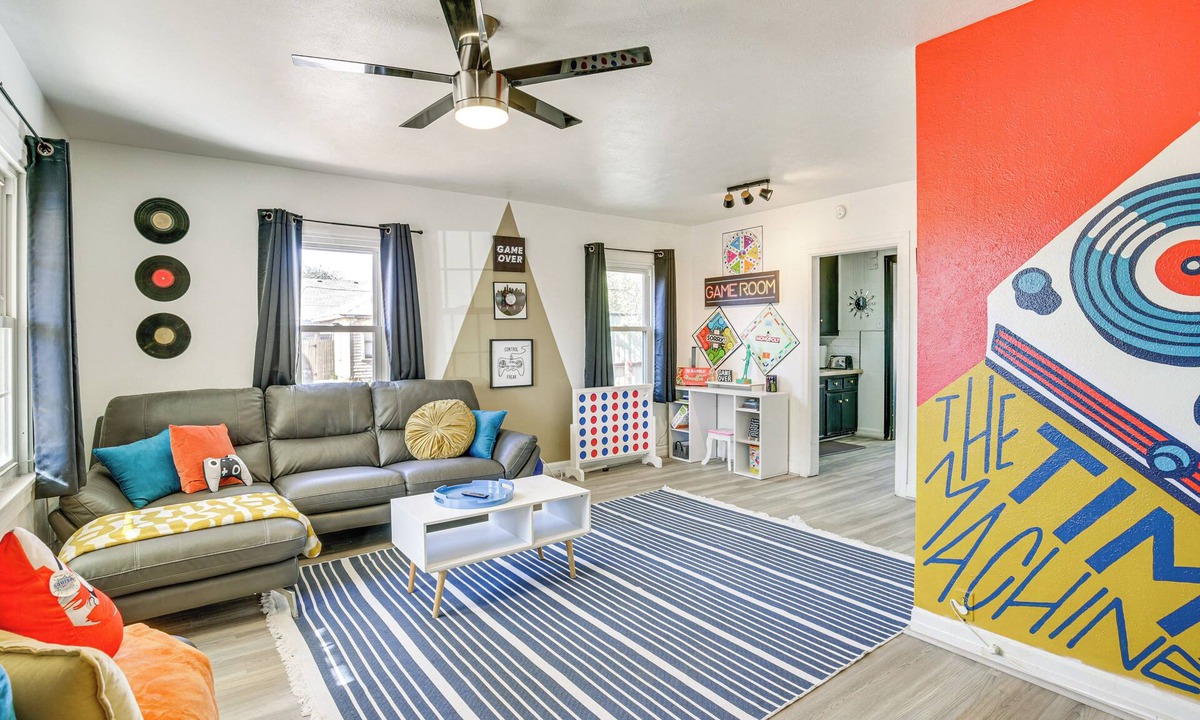 Heart of Lubbock House | Time Machine: Games Galore in Lubbock Home By TTU!