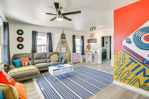 Heart of Lubbock House | Time Machine: Games Galore in Lubbock Home By TTU!