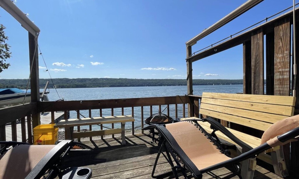 Cayuga Heights House | Tiny, A Frame, Loft Bed, LakeHouse