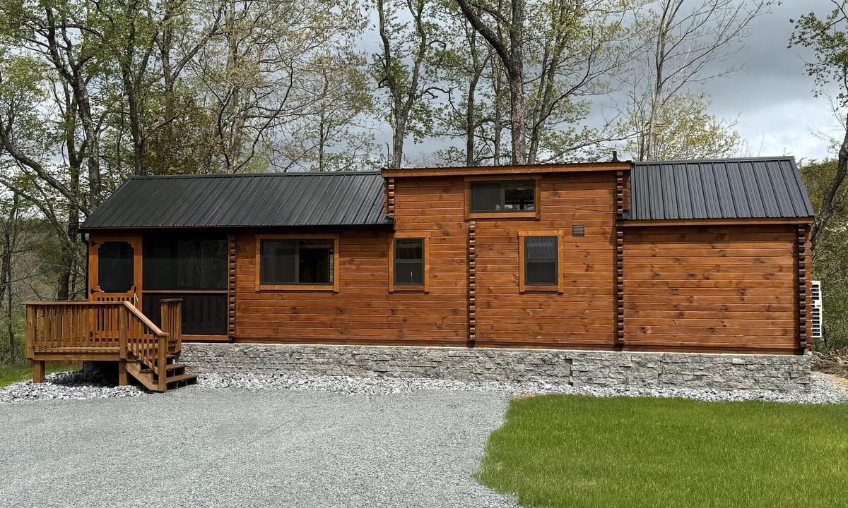 Hensonville Cabin | Tiny Cabin #3 by Windham NY Escape 'Forest View'