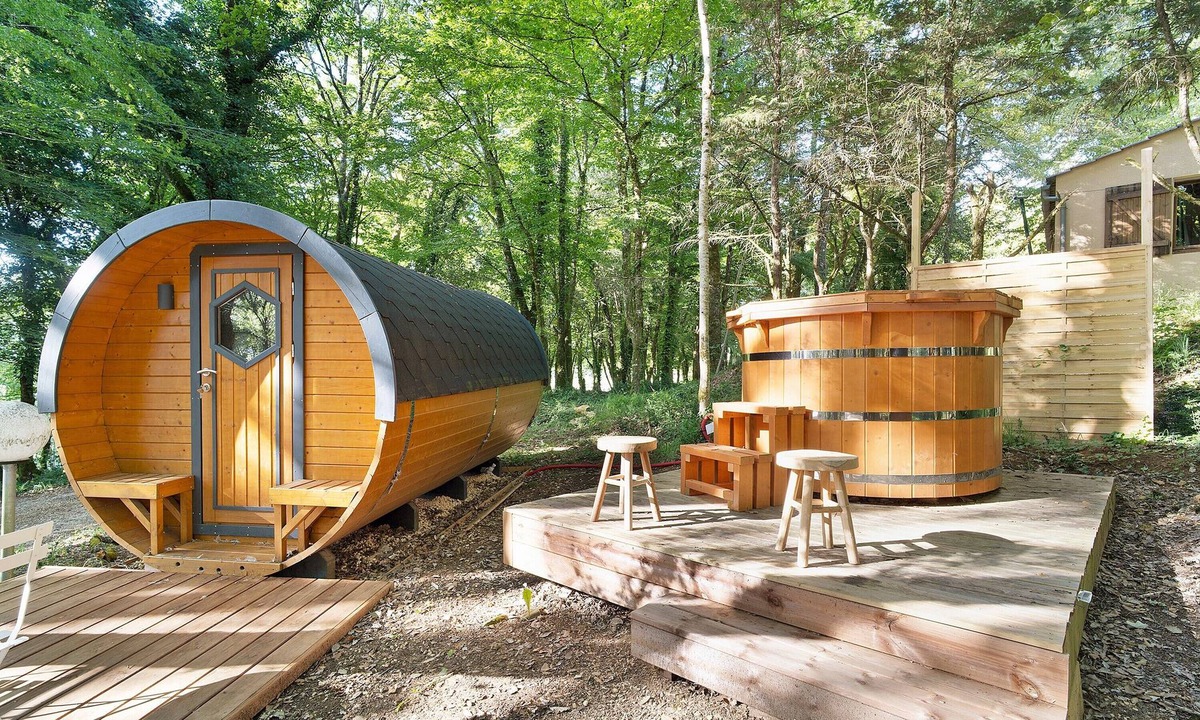 Calviac-en-Perigord House | Tiny Home Beynac Lux in the Forest