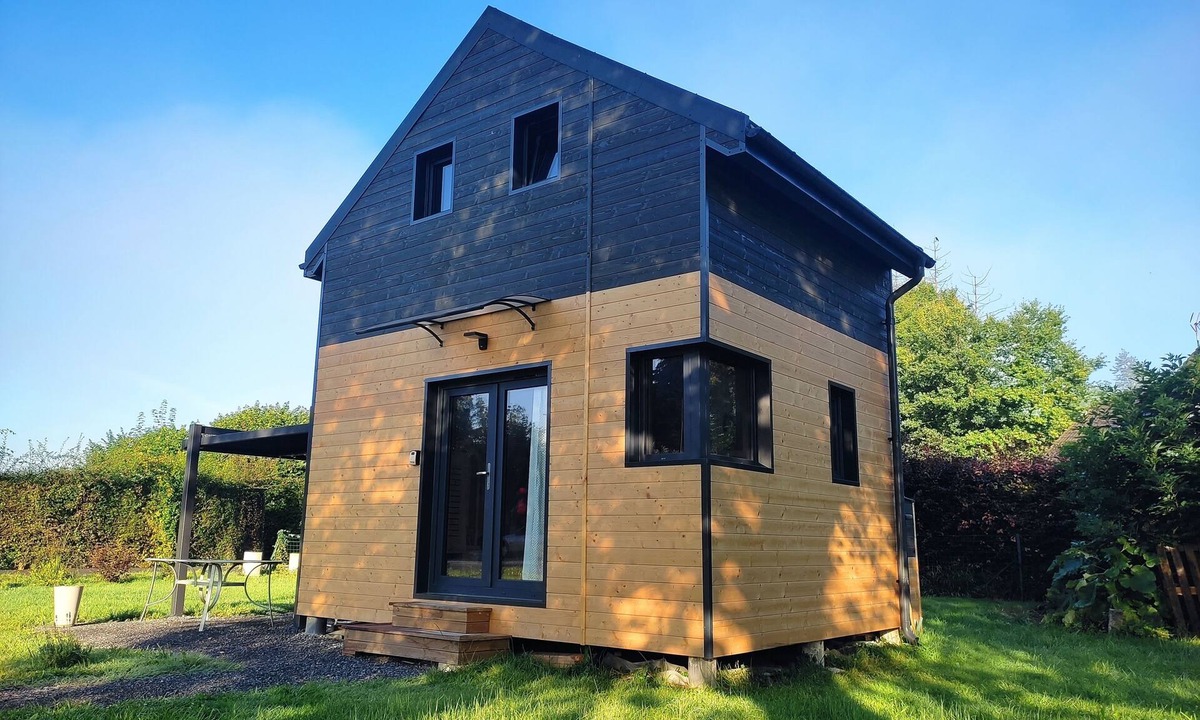 Signy-lAbbaye Ski Chalet | Tiny House Au pied du Merisier