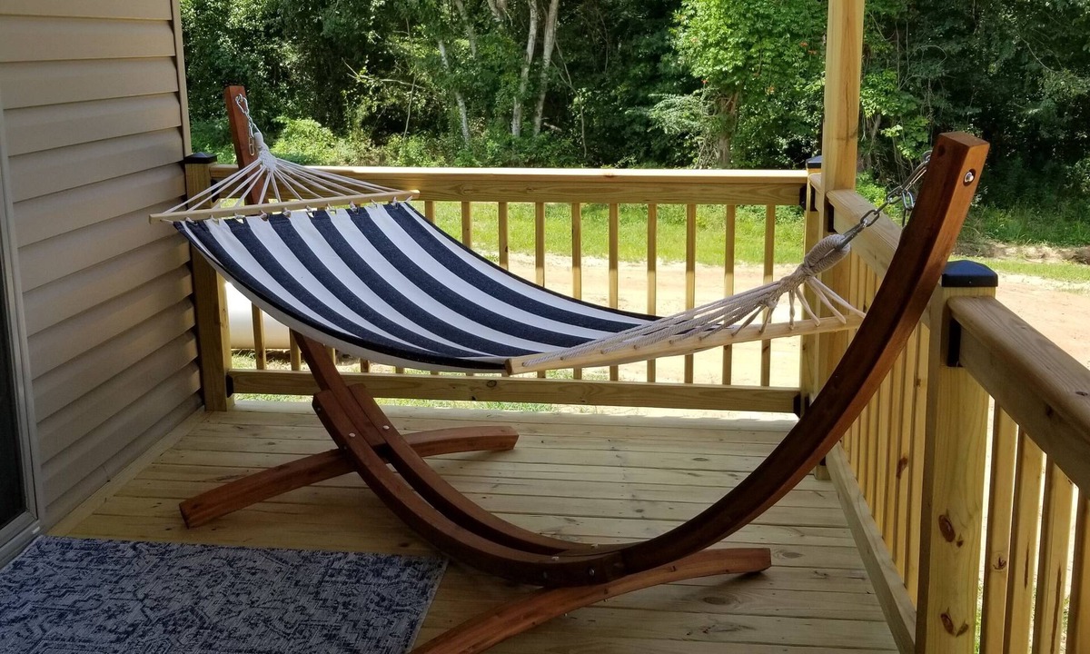 Phenix City House | Tiny Park Home, deck, grill, hammock, trailer parking, 14 miles to Ft Benning