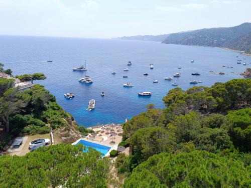 Sant Feliu de Guixols Apartment | Top Lage mit privater Bucht