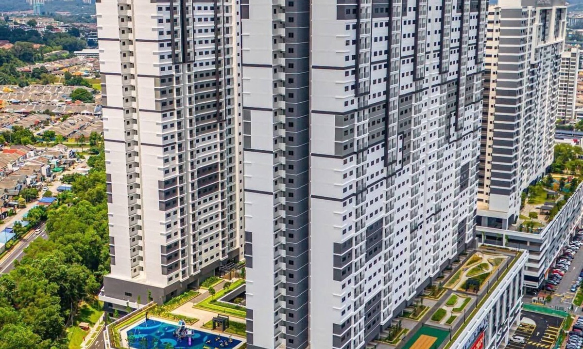 Kampung Bukit Dukong Apartment | Tradres Park 7Pax 3BR2CP