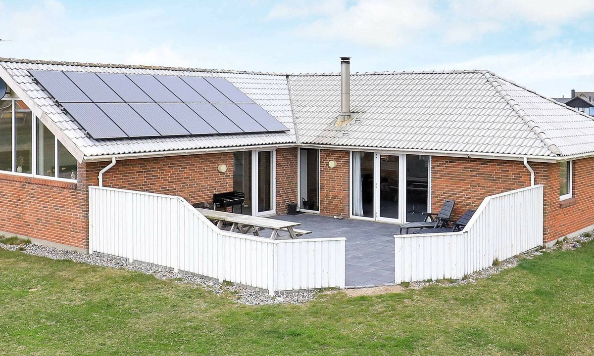 Vrist Strand House | Tranquil Holiday Home in Harboøre With Sauna
