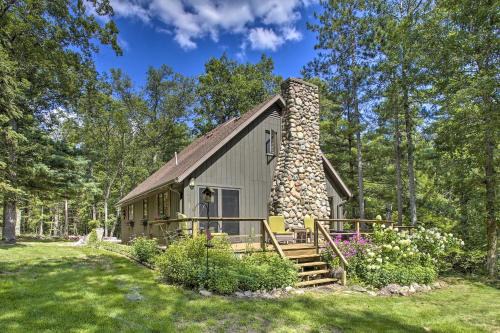 Baldwin House | Tranquil Riverside Home w/Wraparound Deck & Views