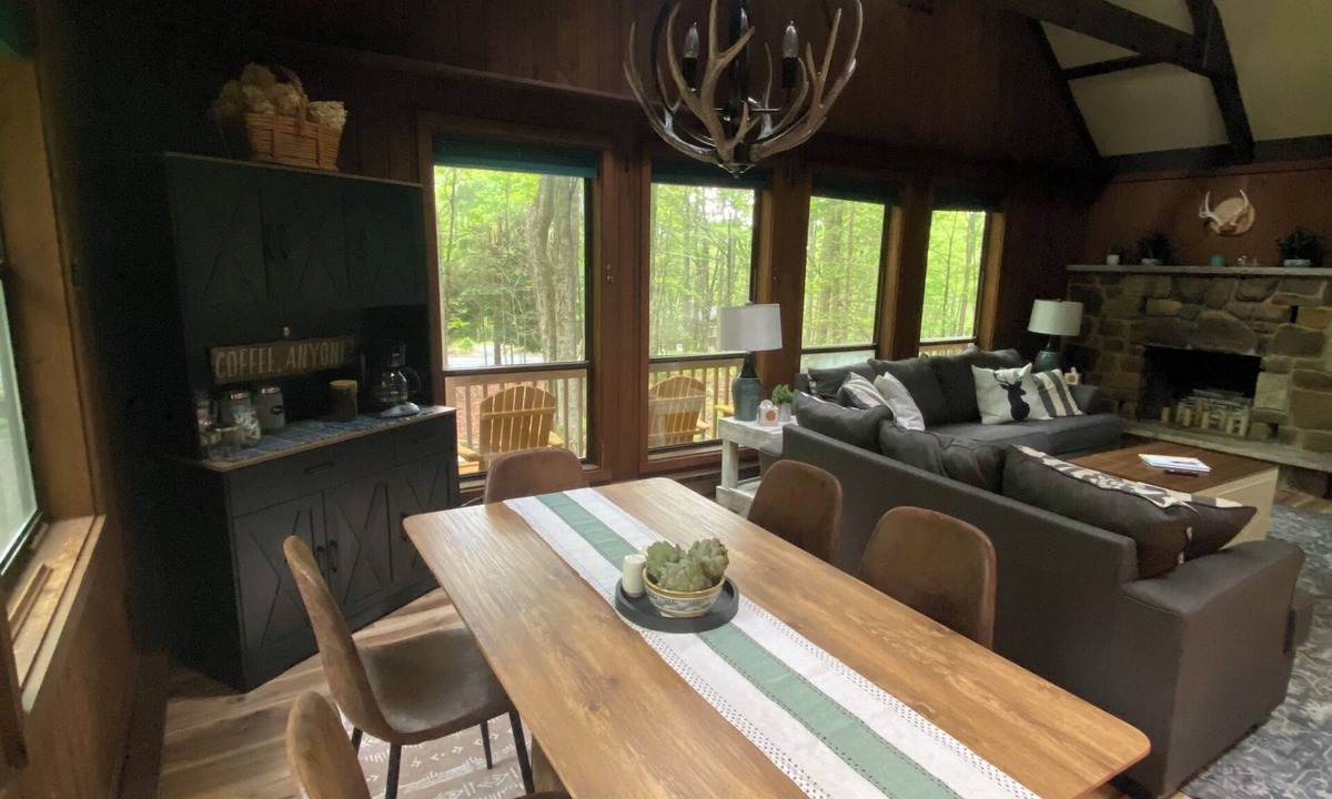 Gouldsboro House | Tranquility - Quiet and woodsy cabin in the North Pocono Woods