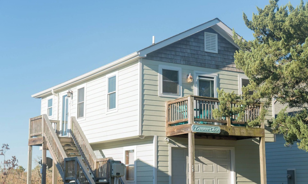 Ocracoke Cottage | Treasure Chest/Charming 1 BR Waterfront Accommodation