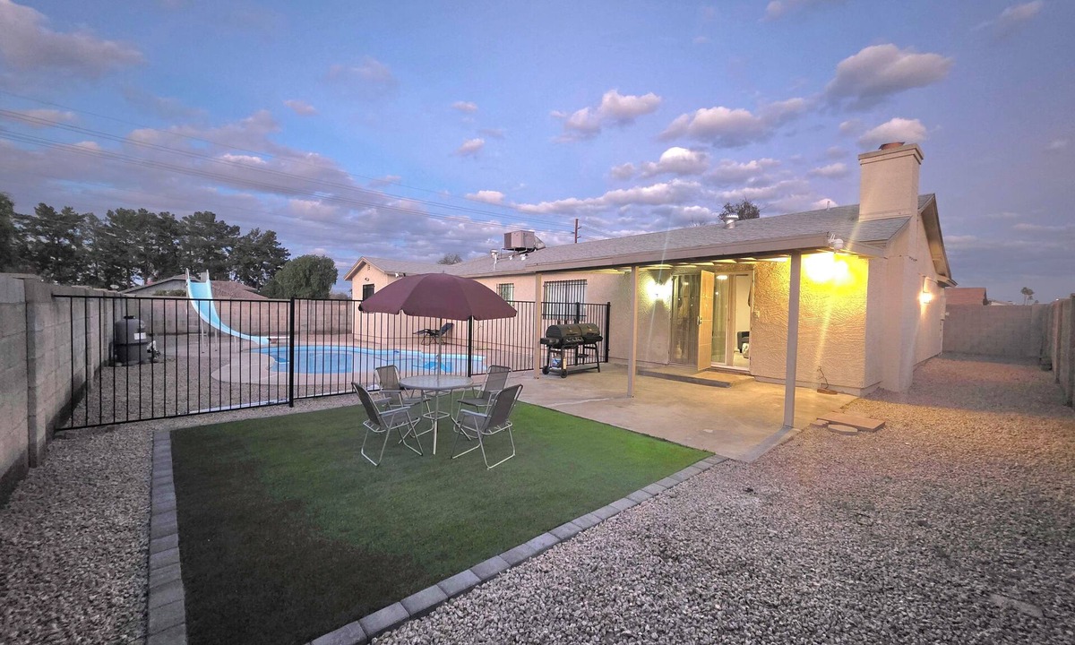 Maryvale House | Tremendous 4-bedroom house with pool near Arizona cardinals state farm stadium.
