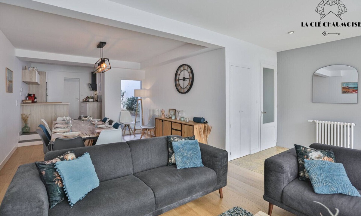 Les Sables d'Olonne Ski Chalet | TRIBU I Maison Sablaise 10 pers I 200m Grande Plage