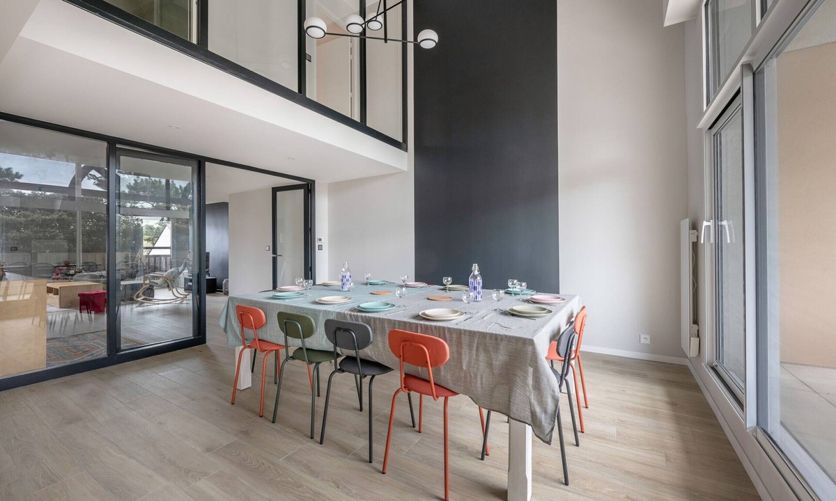 Pornichet Apartment | Triplex for 12 - 400m from Libraires beach