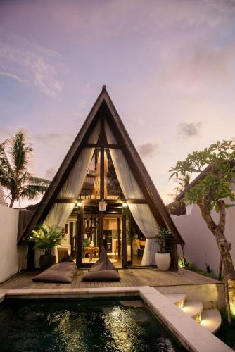 Nyambu Villa | Tropical modern 1 bedroom close to canggu