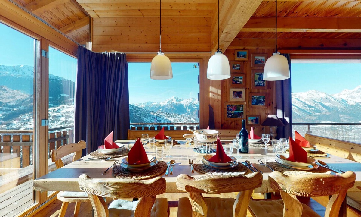 Veysonnaz Ski Chalet | Tschoueilles 005 MOUNTAIN & QUIET chalet 10 pers