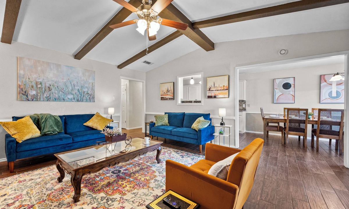 Lubbock House | TTU Gem w/Fireplace & Comfort