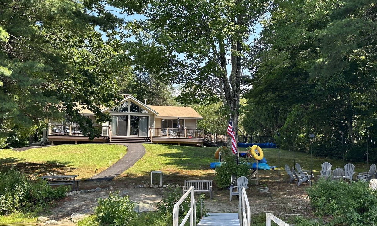 South Casco House | Turtle Cove Sebago Lake Private Waterfront & Pool