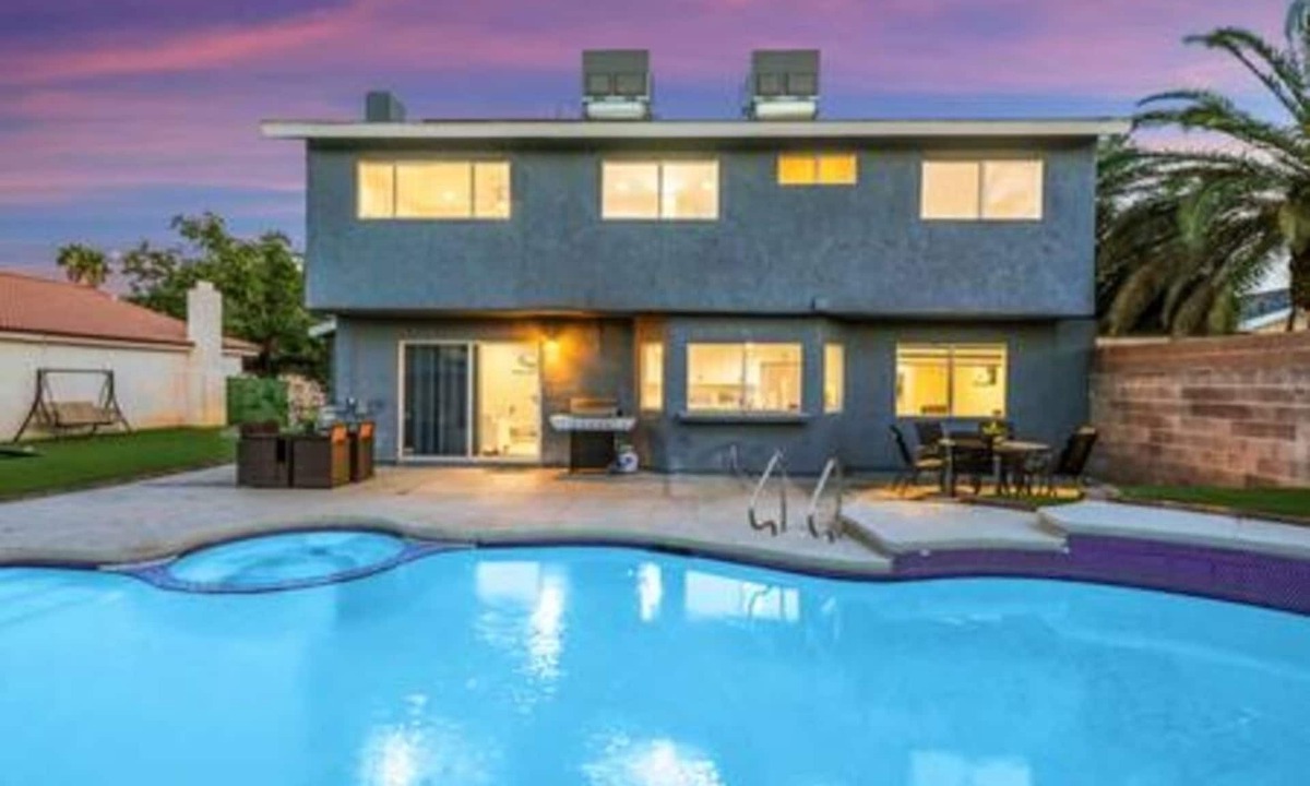 Chinatown House | TWAIN AVE · Modern Oasis: Heated Pool & Game Room