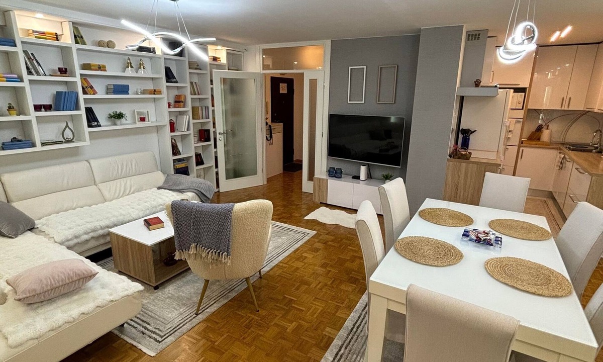 Zagreb Apartment | Two bedroom apartment with air-conditioning Zagreb (A-23782-a)