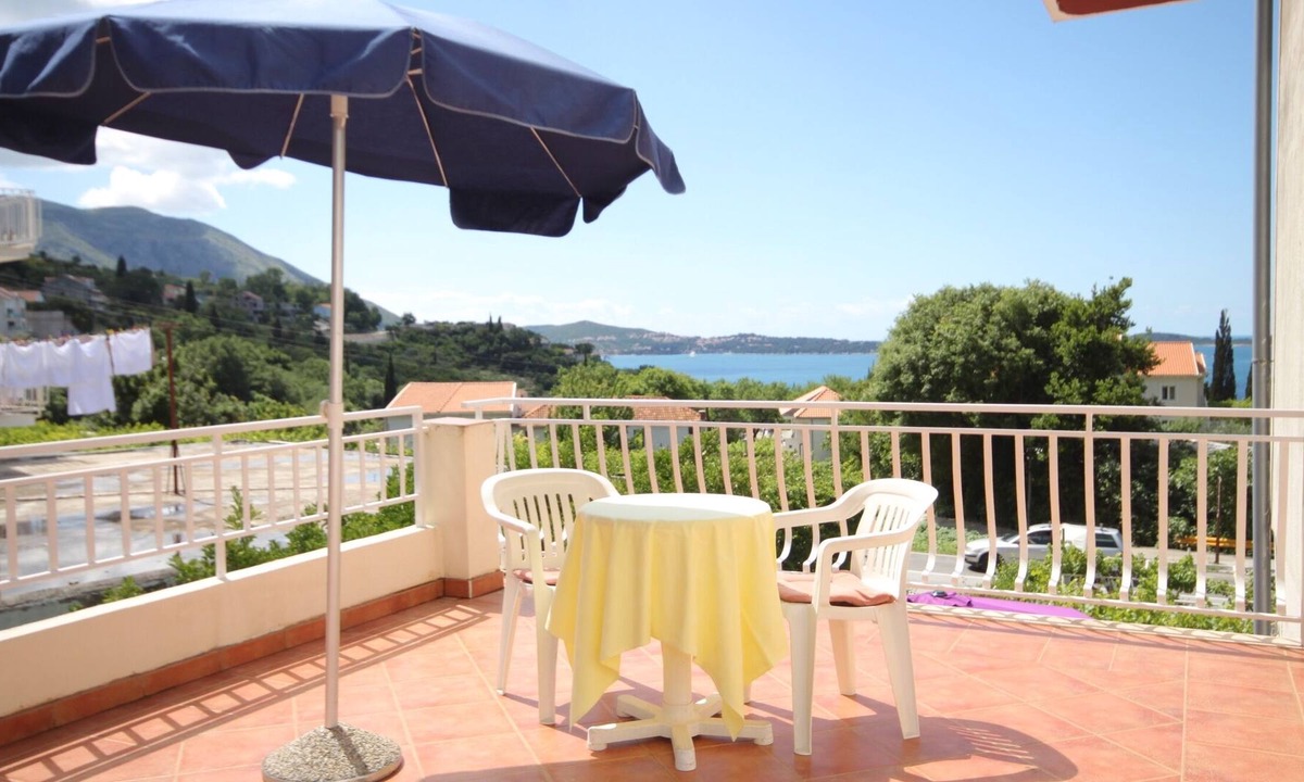 Mlini Apartment | Two bedroom apartment with terrace and sea view Mlini, Dubrovnik (A-8835-a)