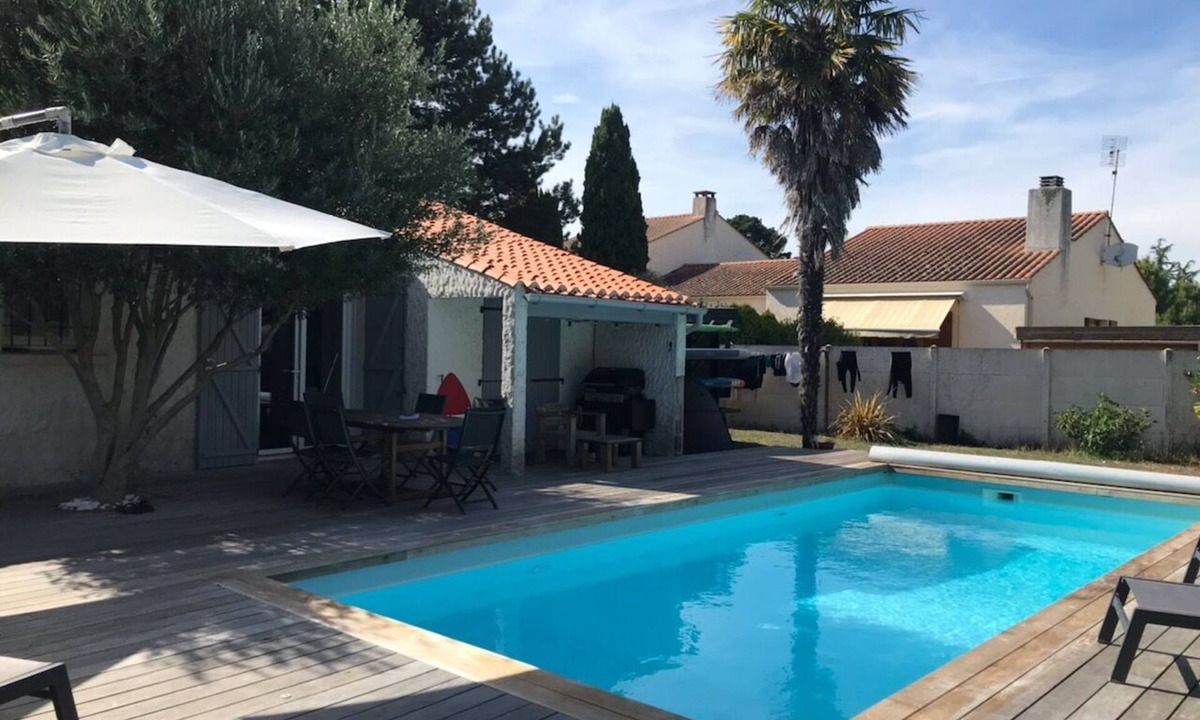 Saint-Vincent-sur-Jard House | Two minutes from the beach, enjoy the private swimming pool