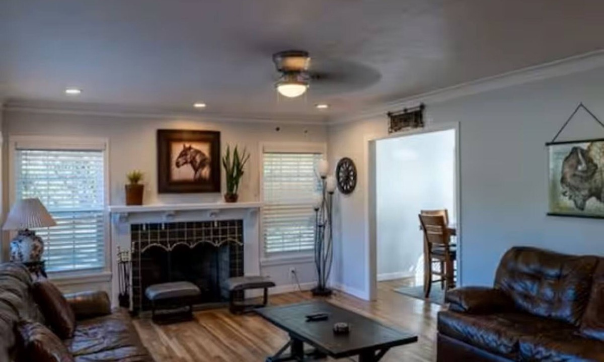 Richland Hills House | Two Story, Two Balcony Home With Large Backyard
