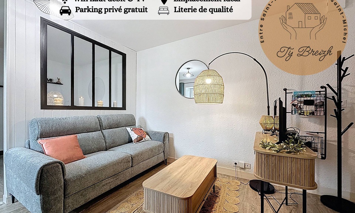 Dol-de-Bretagne Apartment | Ty Breizh - Cosy studio in the heart of Dol-de-Bretagne
