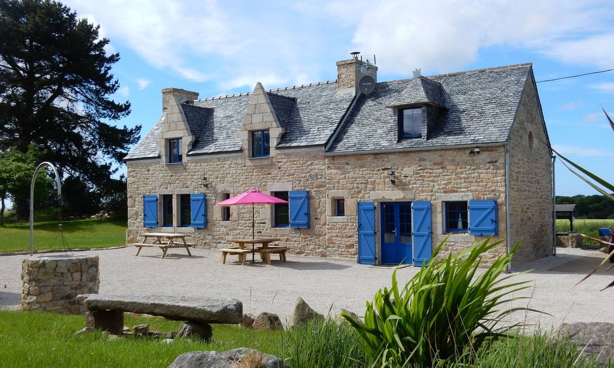 Berven Cottage | Typical Breton granite house