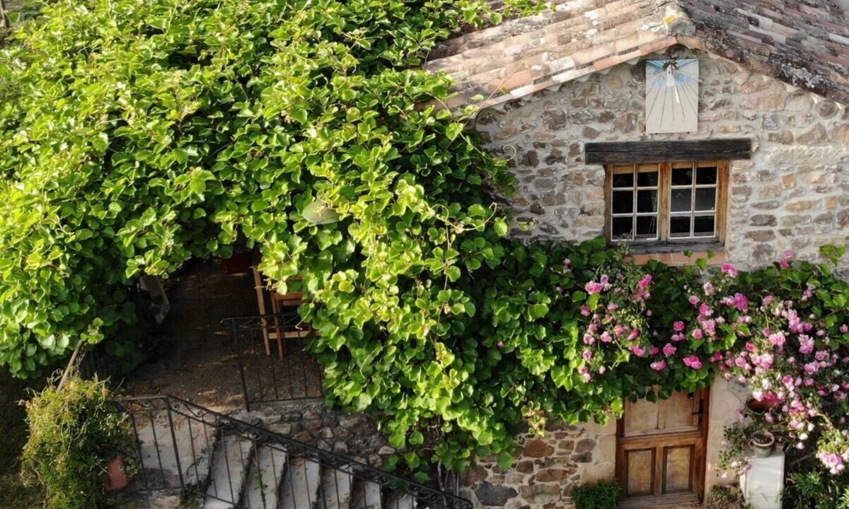 Saint-Jean-du-Gard House | Typical Cévenol Mazet with magnificent view