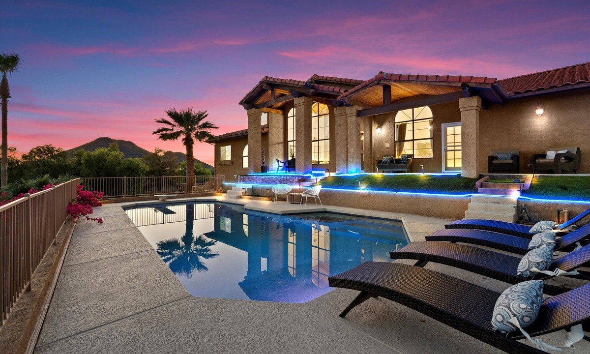 Saddle View Estates House | Ultra Luxury Mansion on Mountain! Best Views in AZ