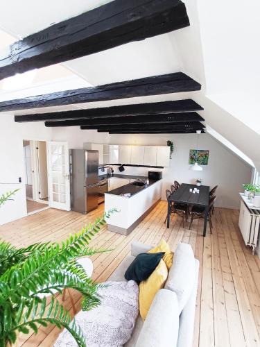 Randers Apartment | Unique apartment on pedestrian street Randers