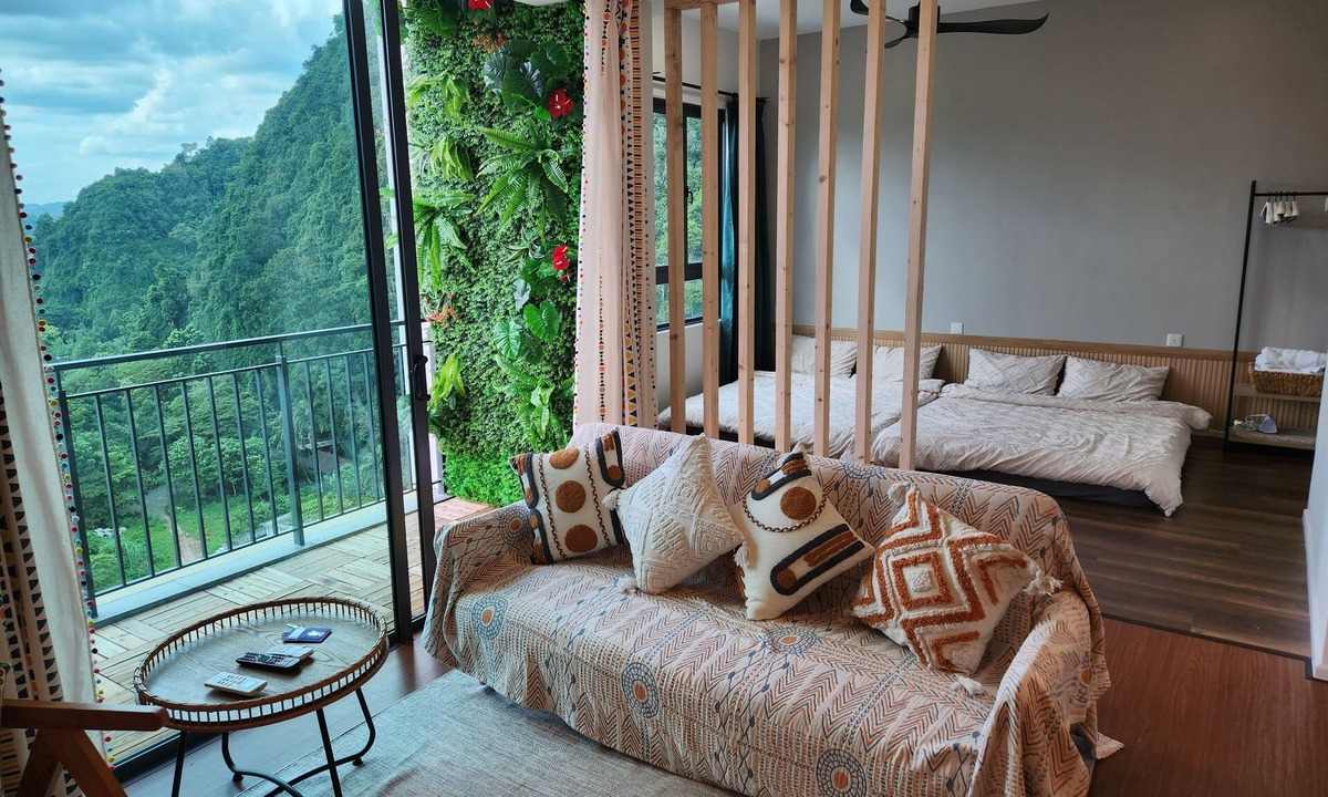 Ulu Kinta Condo | Unique Boho Retreat : Onsen & Mountain View