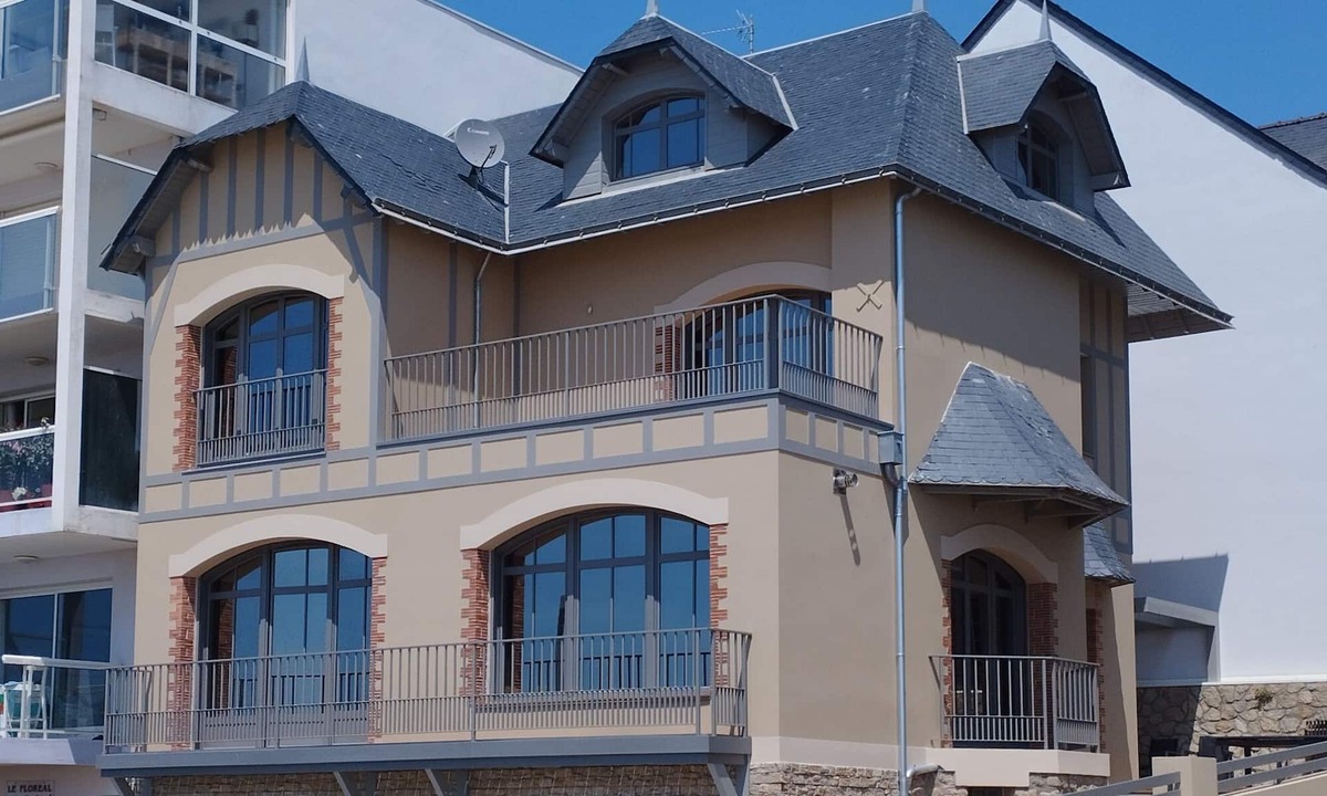 Pornichet House | UNIQUE! Classified sea-facing villa for 10 people