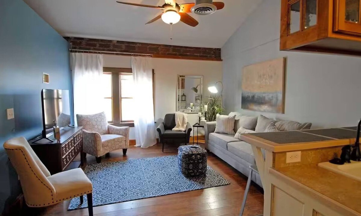 Bloomington Apartment | Unique Craftsman Style Loft Downtown Bloomington