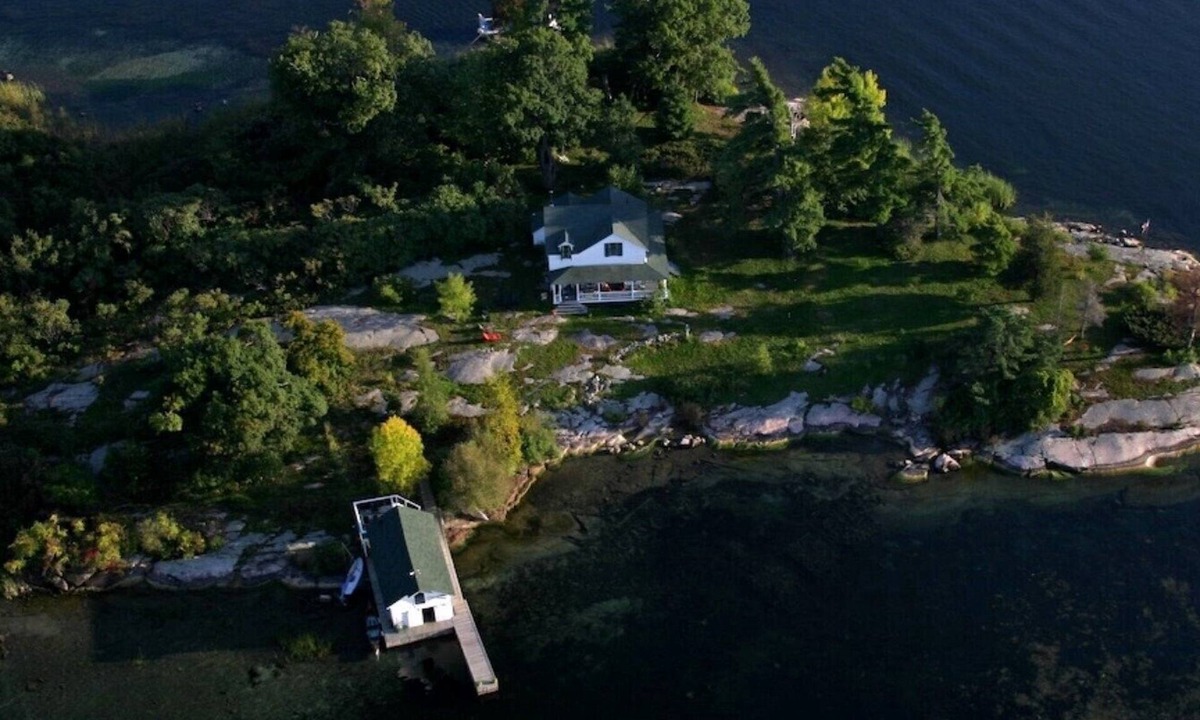 Fishers Landing Cottage | Unique Historic Boathouse on a Stunning Private Island in the 1000 Islands