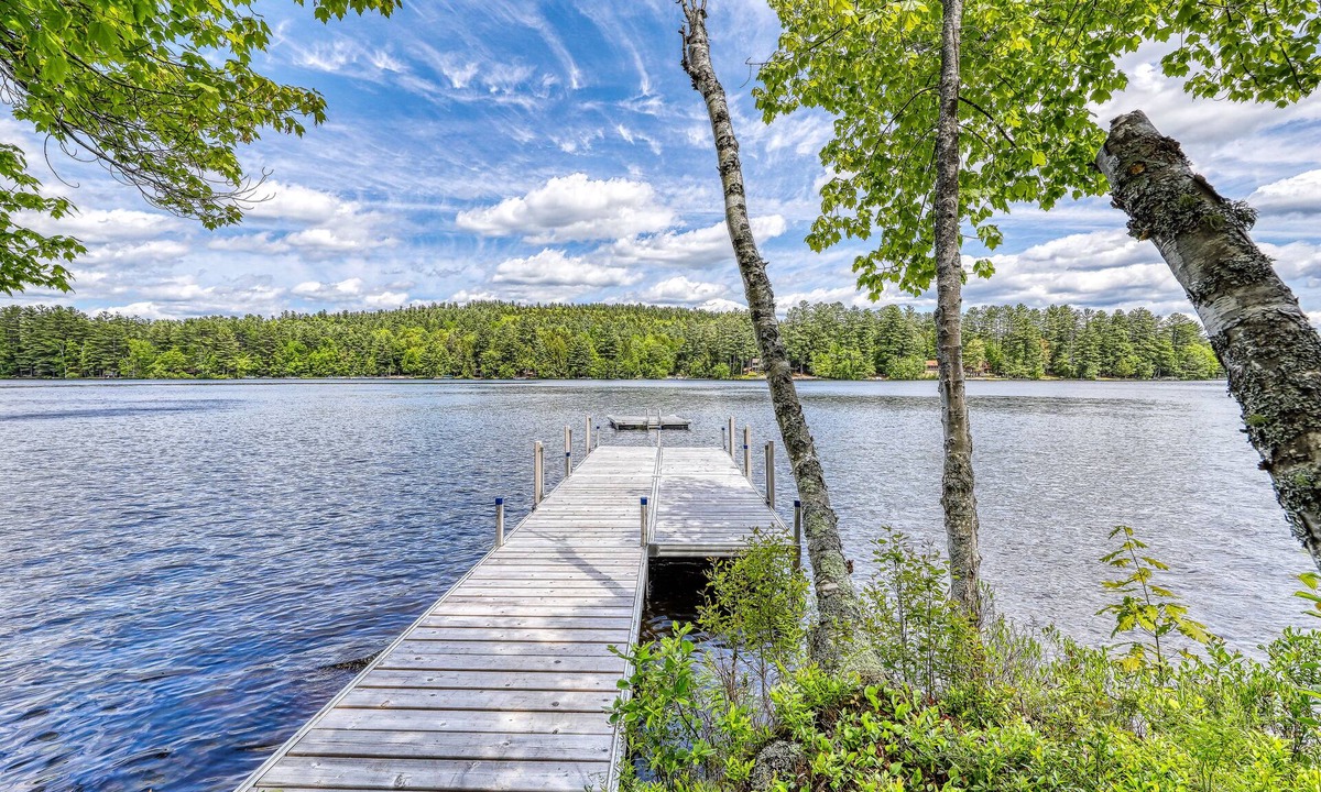 Chestertown House | Unique Lakefront House with Sandy Beach and Dock - Sweeping Views